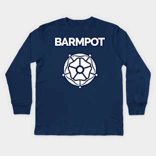 Barmpot Yorkshire Rose Kids Long Sleeve T-Shirt